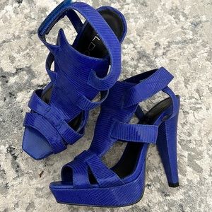 Aldo Blue High heels size 36 (6)